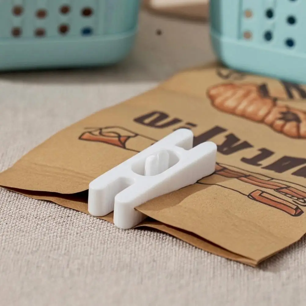 10Pcs Mini Food Sealing Clip Reusable Snack Bread Chip Food Storage Bag Seal Clamp Multipurpose Bag Sealer Kitchen Gadgets