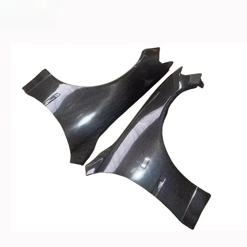 Heavy‑Gauge Black Carbon Fiber Side Fender Flares For 1998‑2005 IS300 IS Series 4‑Door Auto Bumper Modification Parts