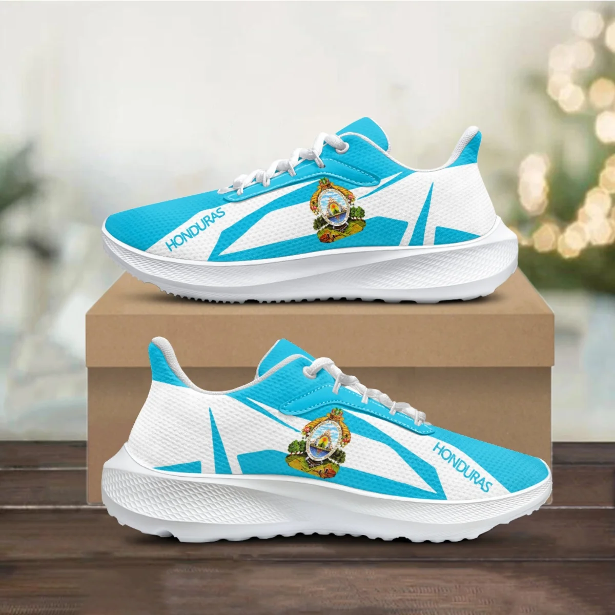 

Honduras Flag Print Running Shoes for Women Mens Lightweight Sport Sneakers Footwear Print On Demand Tennis Shoes Female Gift