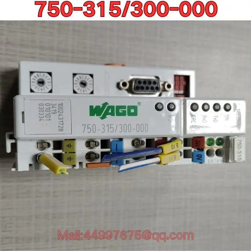 

Бывший в употреблении тест функции хост-модуля ПЛК 750-315/300-000 нормально