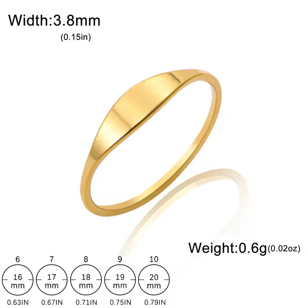 Sipuris personalisierte Ringe mit Gravur von Namen und Datum, Damenring aus Edelstahl, personalisierter Ring mit individuellem Symbol, Datum und Nummer, Schmuck, Hochzeitsgeschenk – Detail 9