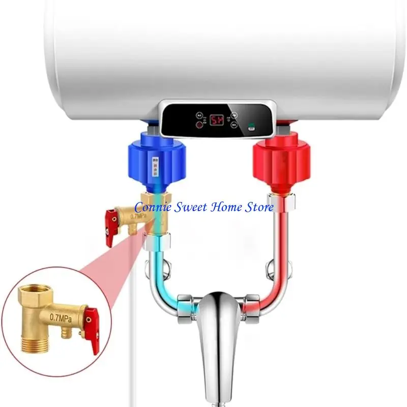 LXAF Brass Safety Pressure Release Valves Adjustable Pressure Relief Valves Enduring