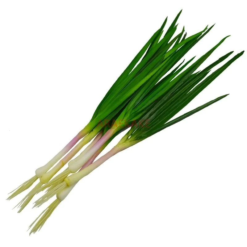 1PCS Green Onions Lifelike Scallions Simulation Vegetable Model Photography Props for Home Kitchen Party Shop Diplay Decoration