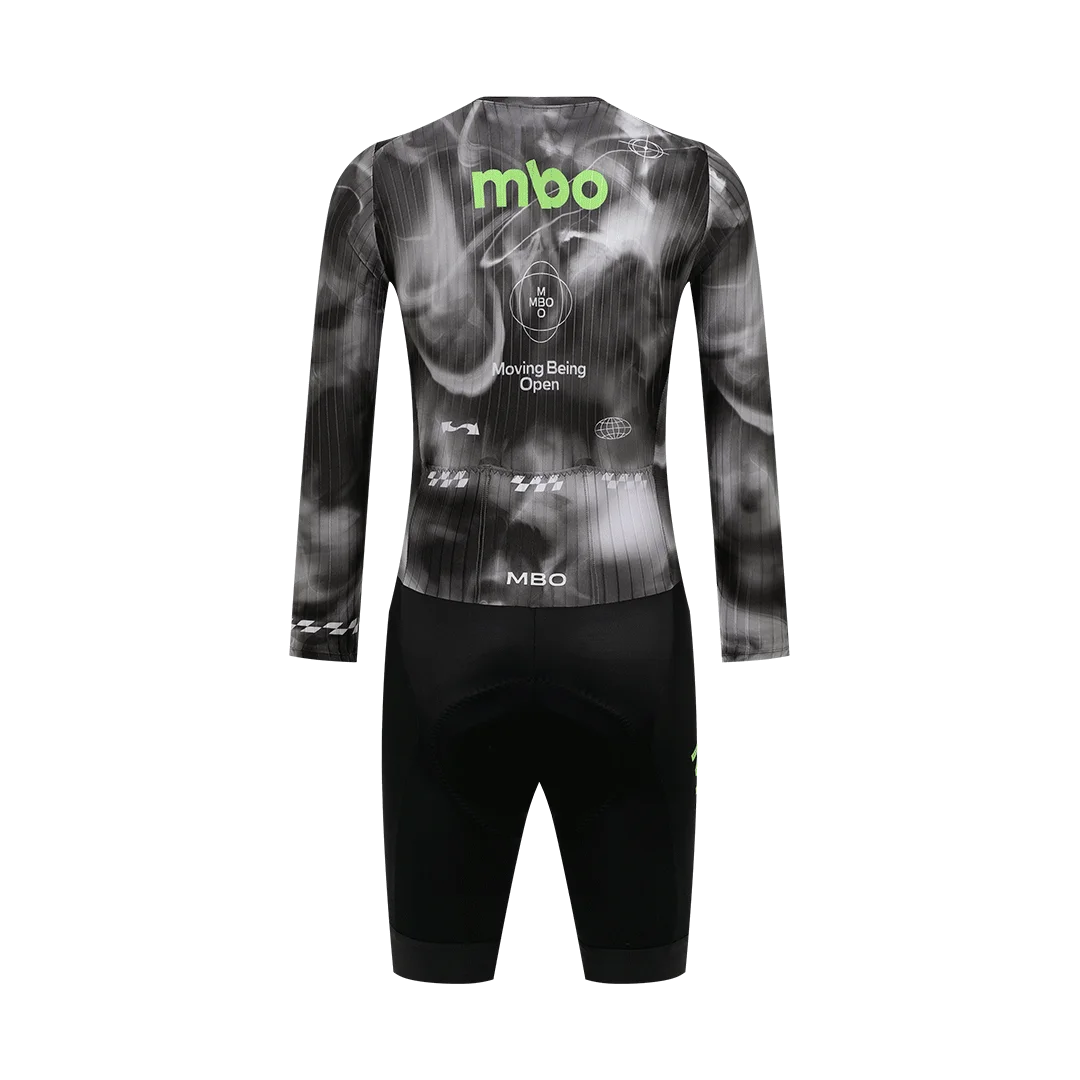 MBO Cycling Men's Suits Multi-Sport Cycling Jumpsuit Triathlon MTB Sets Road Bodysuit Short Sleeves Suit Men's cycling clothing