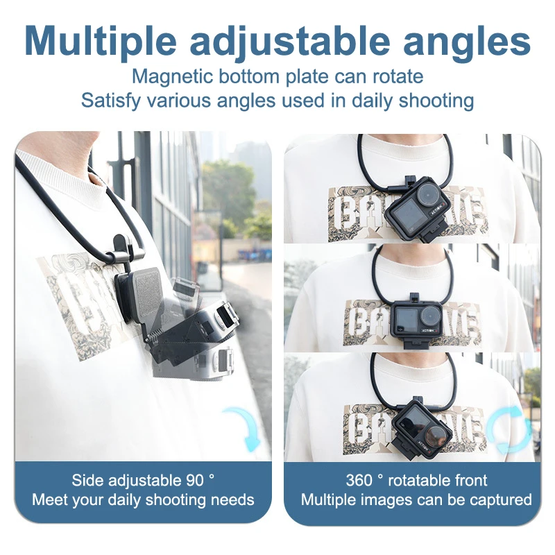 Универсальный подвесной спортивный держатель для камеры, быстросъемный кронштейн для крепления на шею, нагрудный ремень для ACTION 3/4/5Pro