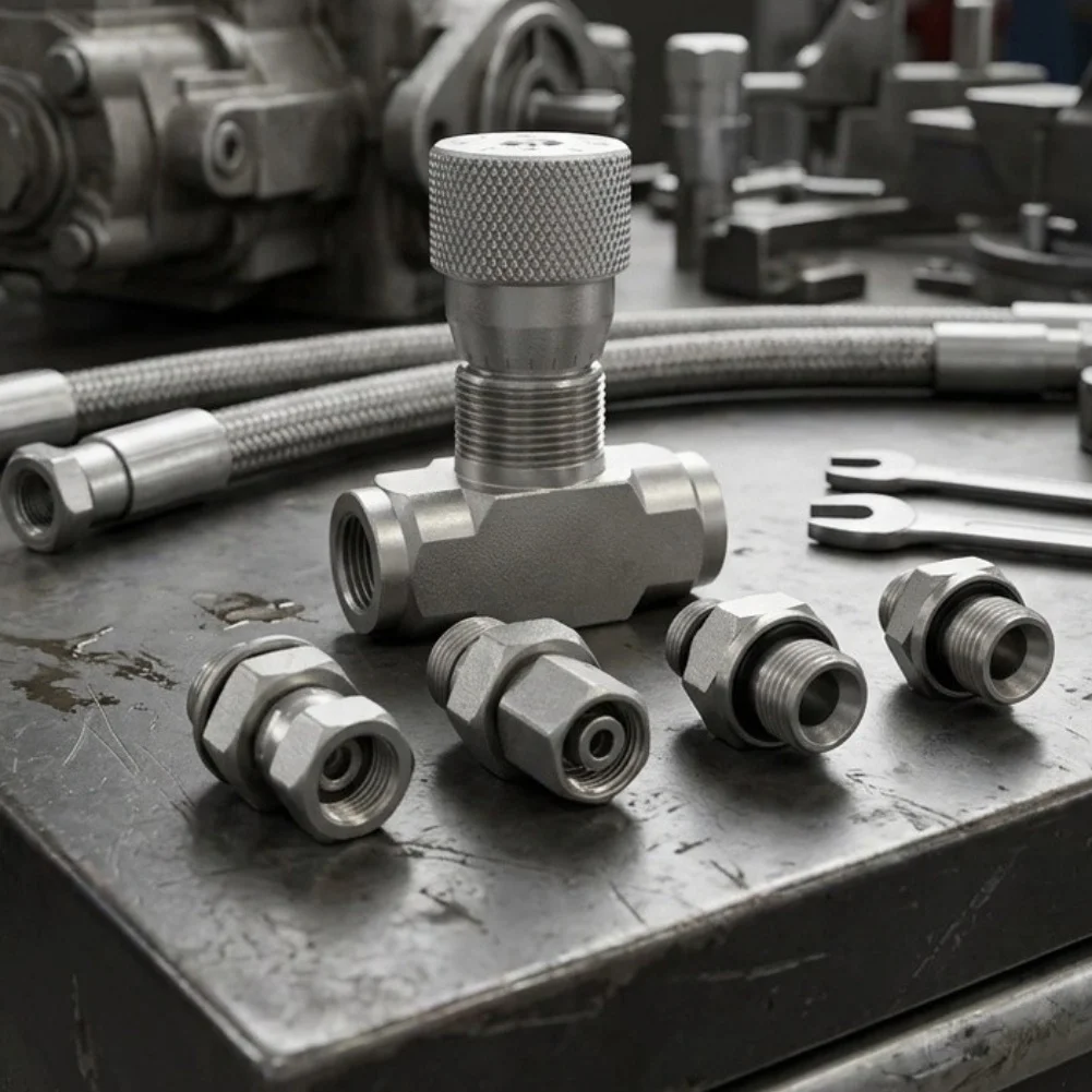 Compact Throttle Design Hydraulic Flow Control Valve STB-G3 8 Long-lasting Hydraulic Solutions Flow Adjustment