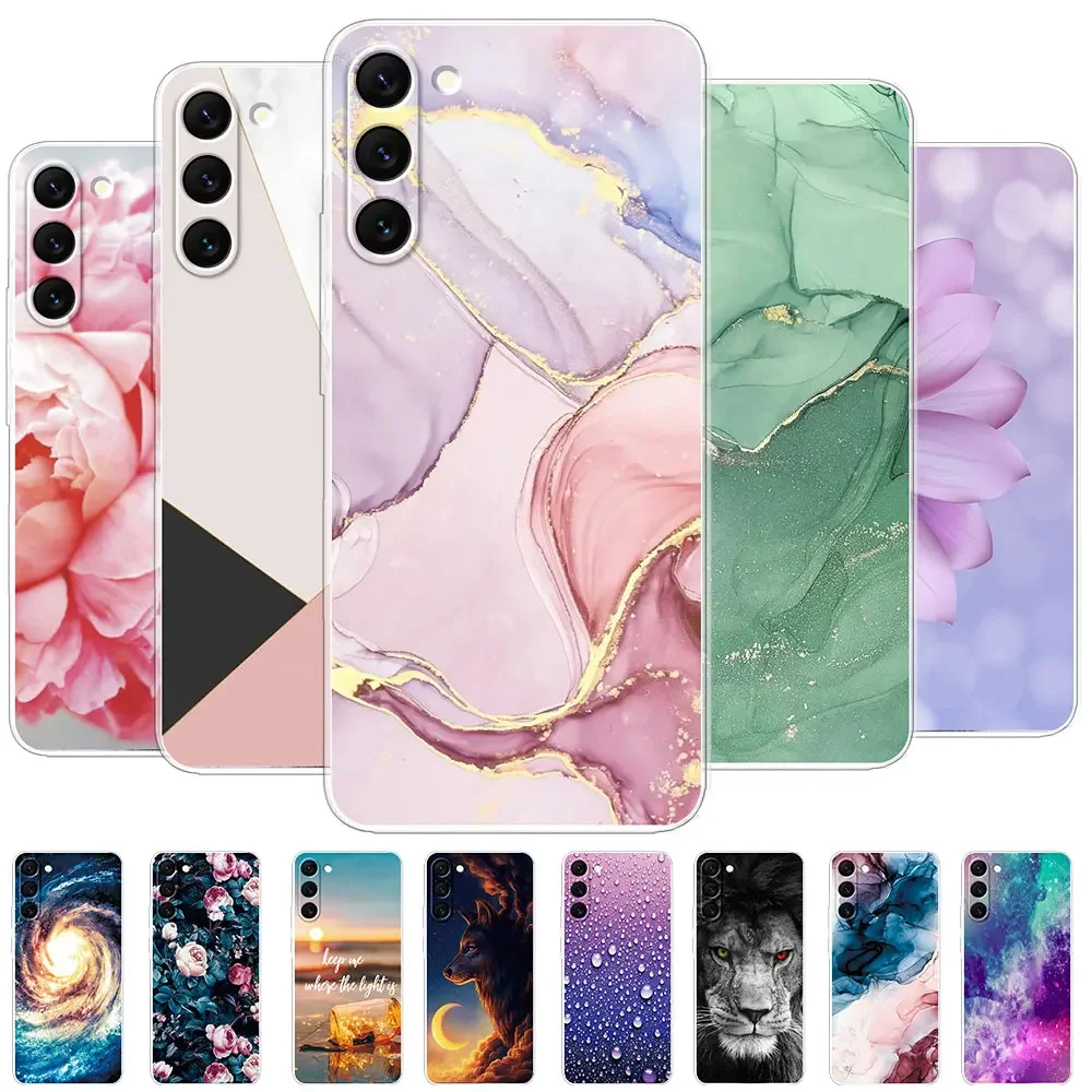 For Samsung S23 FE Case Cover For Samsung S23 Plus Coque Clear Soft Silicone TPU Phone Case For Samsung Galaxy S23 Ultra Fundas