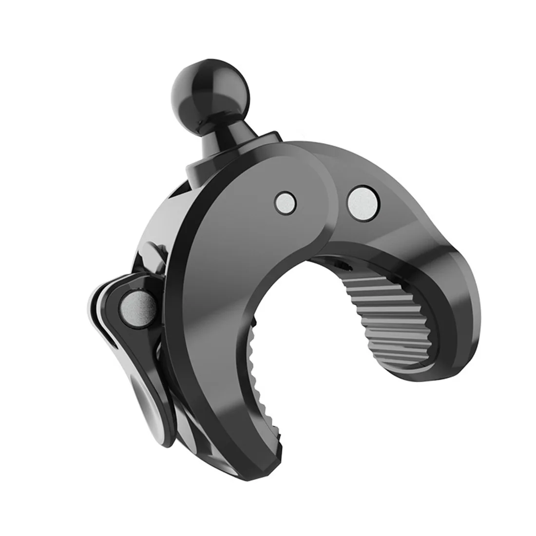 Robuste Klauenhalterung für Action-Kamerahalterung mit Doppelsockel und 17-mm-Kugelkopf für den Verlängerungsarm von Gadgets – Detail 2