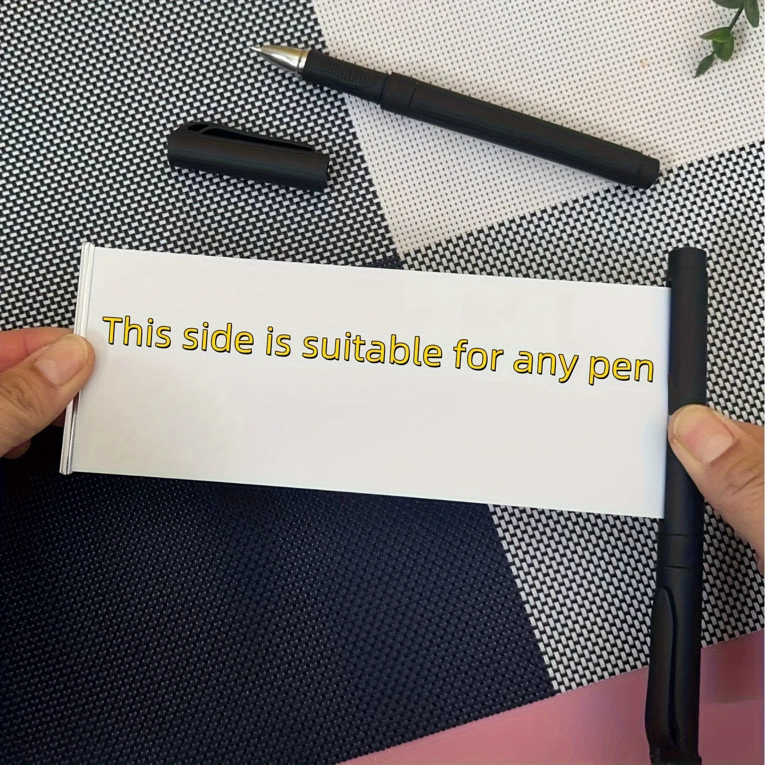 1 Stück einziehbarer, unsichtbarer Stift, einfach zu bedienen, ein Schreibwerkzeug für geheime Informationen bei Prüfungen und Notizen – Detail 1