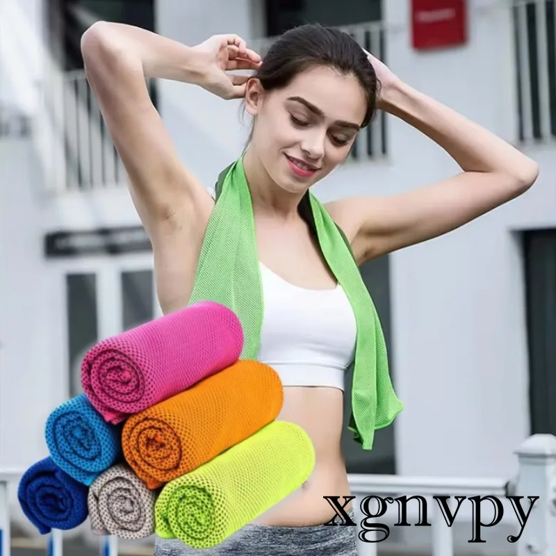 Xgnvpy 3pcs Quick-cooling Sports Towel Microfiber Quick-drying Towel Basketball Fitness Yoga Quick Cooling Magic Cooling Towel