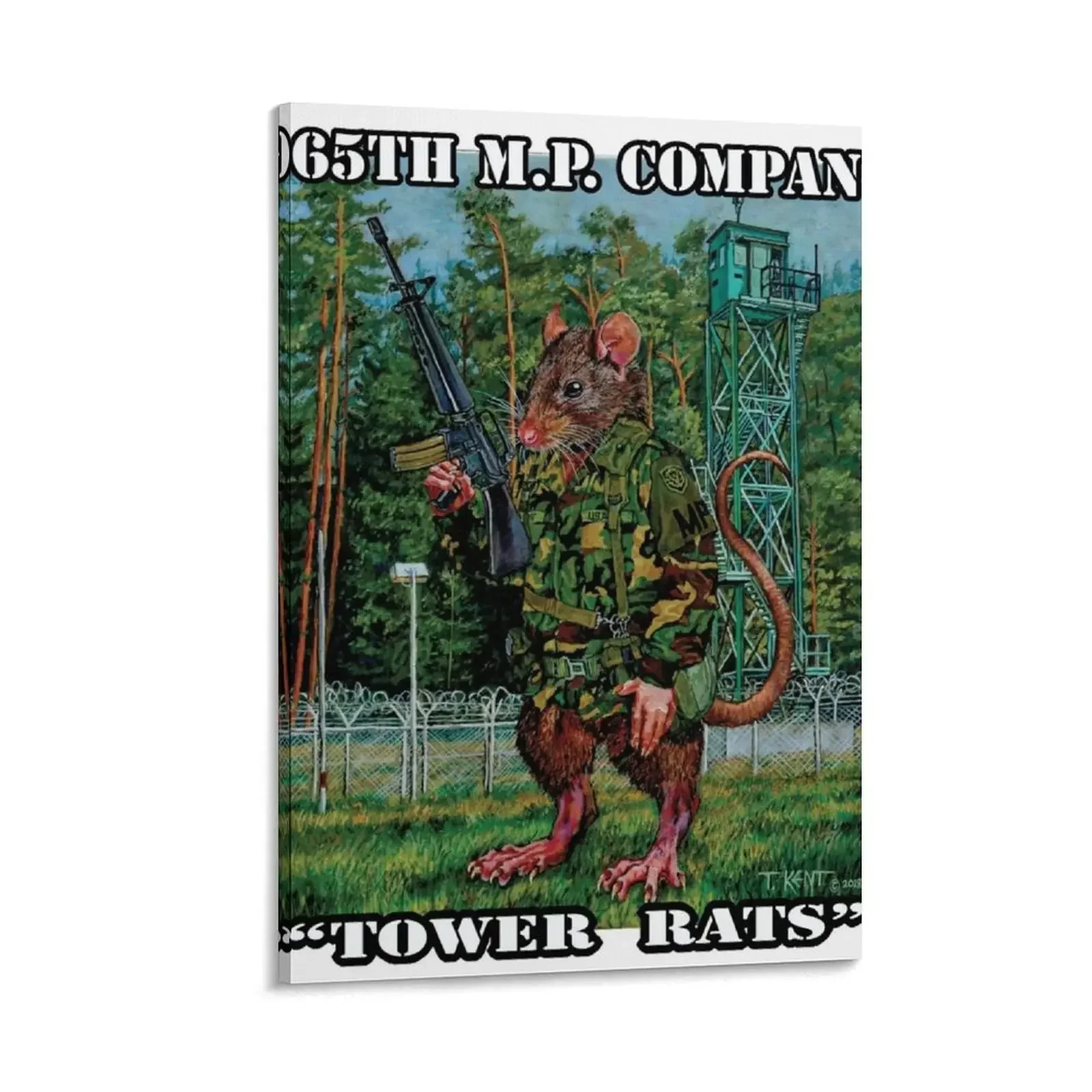 

All hail the Tower Rat! Canvas Painting decorative picture for living room Decoration Paintings for bedroom aesthetic room decor