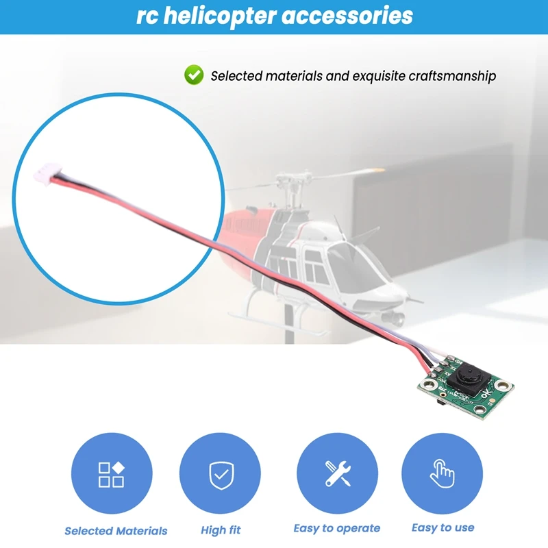 RC Toy Helicopter Upgrade C138 Optical Flow Module For RC ERA C138 Bell 206 1:33 RC Toy Helicopter Parts