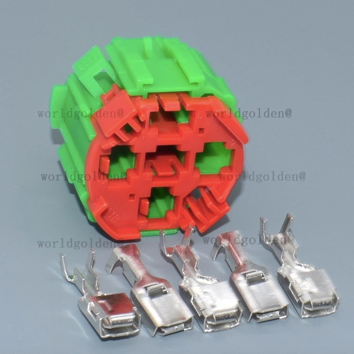 5 Pin Auto Fan Relay Socket, Radiator Cooling Fan Connector Plug 98947-1015