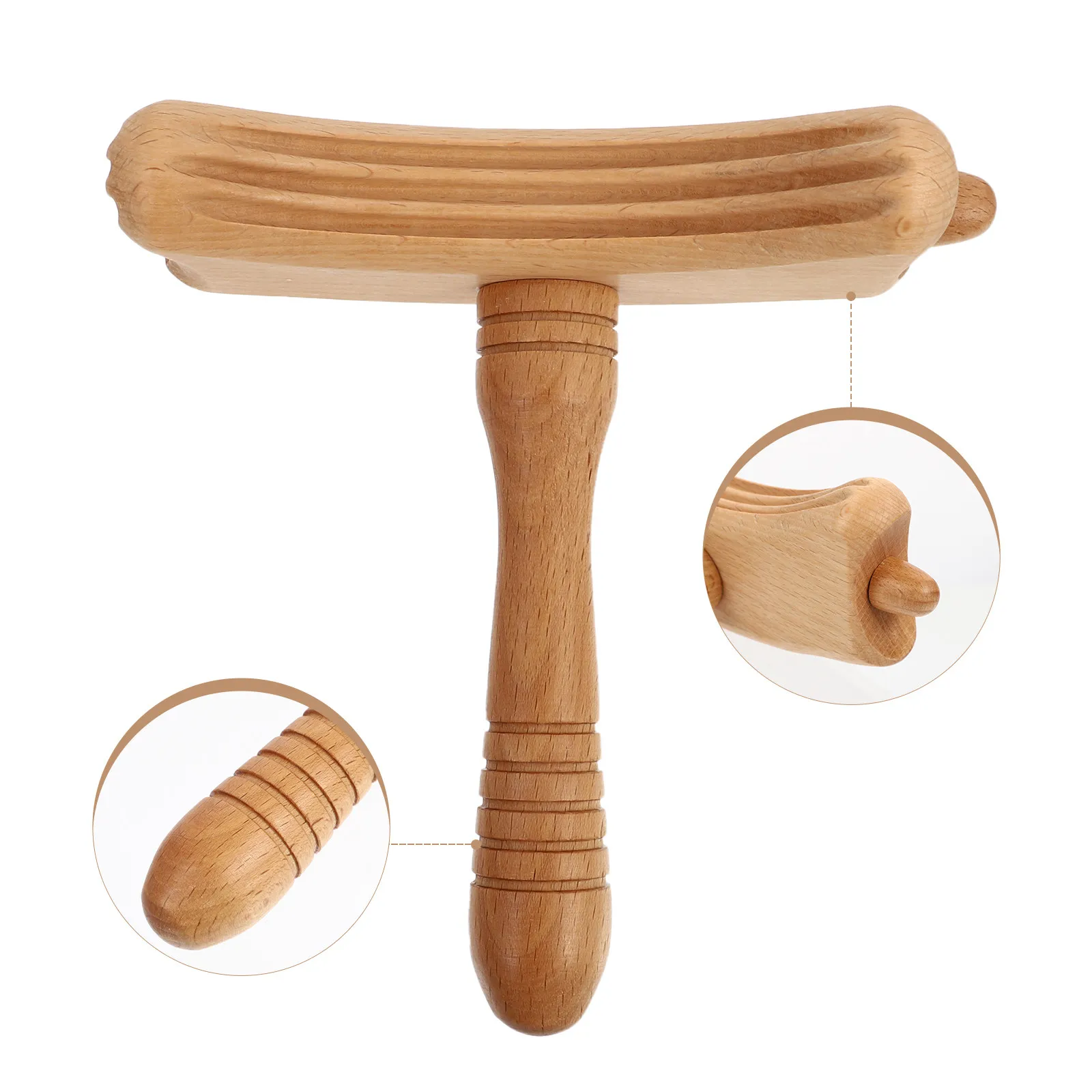 

Деревянный массажный инструмент Гуаша для тела, эргономичный скребок для снятия мышечного напряжения, пластинка для массажа шеи, плеч и спины при болях