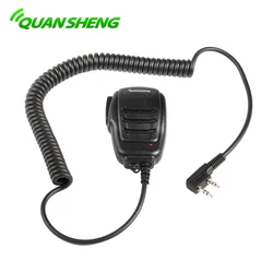 Quansheng QS-3 speaker Microphone For quansheng baofeng two way radio walkie talkie UV-K5 UV-K6 UV-K5(8) UV-5R plus UV82
