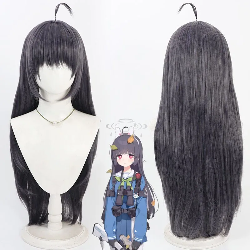 الأزرق الأرشيف كاسومي ميو شعر مستعار تأثيري 70 سنتيمتر فروة الرأس هدية عيد الهالوين