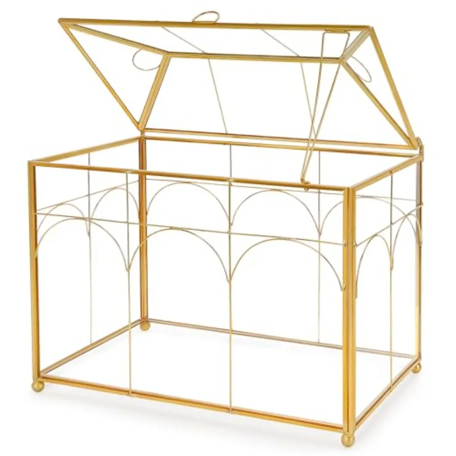 

Стеклянный террариум ручной работы с крышкой, настольный декор для дома, современный декоративный бокс, подарок своими руками, контейнер для растений