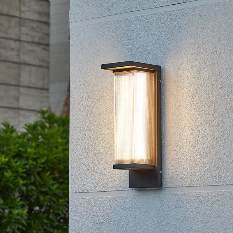 Stainless Steel Waterproof IP65 Lighting Outdoor Waterproof Wall Lamps Aisle Porch Wall Lights Waterproof Exterior Wall Fixtures