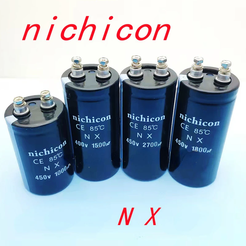 （1PCS）NX nichicon 2200UF400V4700UF5600UF3300UF450V10000UF,2700UF6800UF,8200UF12000UF Aluminum Electrolytic Capacitorcapacitors