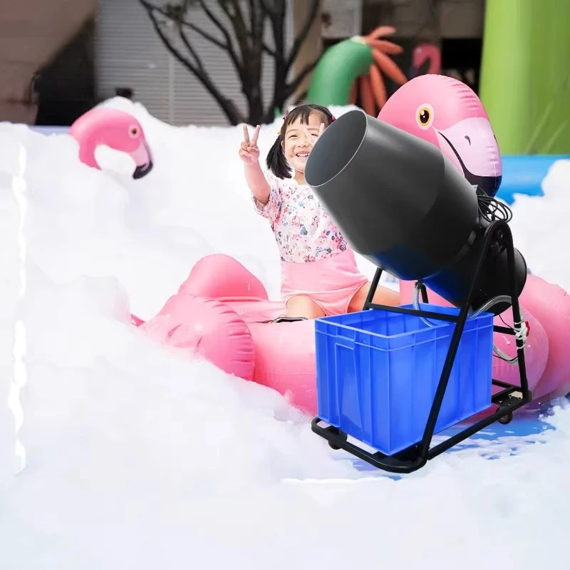 4000W Large Oscillating Foam Machine - Auto Bubble Blower for Outdoor Pools, Water Parks, and Stage Events Equipment JT40