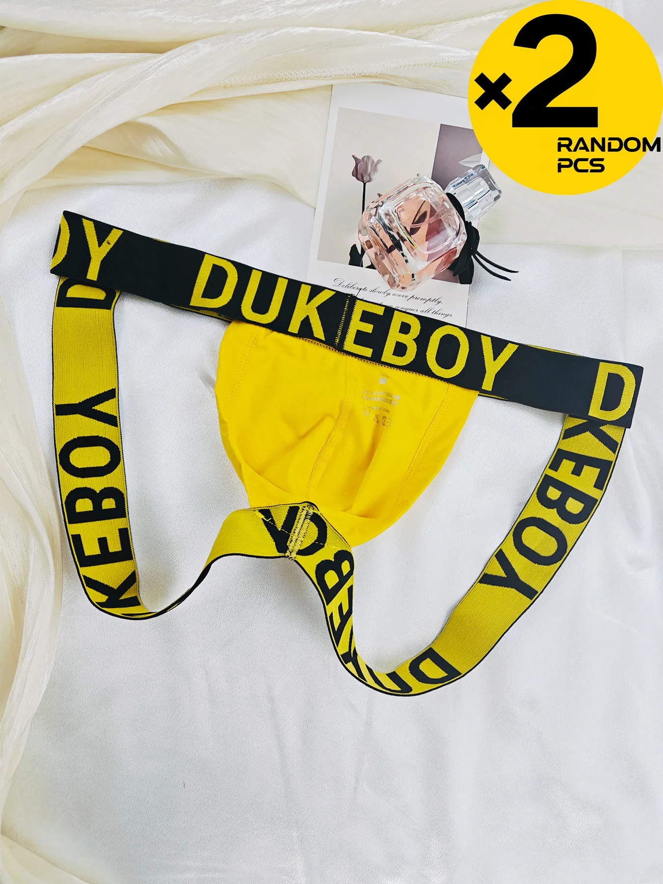 

2/3/4pcs Printed Sexy Thong Briefs Men's Breathable Briefs Bikini G-strings Underwear Jockstraps Cotton Jocks Gay Underwear