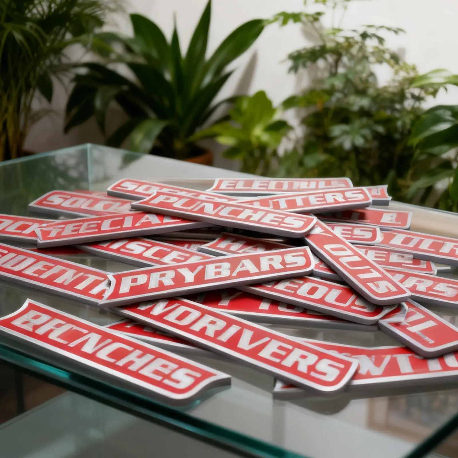 Etiquetas magnéticas para cajas de herramientas, 12 piezas, pegatinas de organización reutilizables impresas en 3D, etiquetas organizadoras de herramientas con imanes fuertes para acero