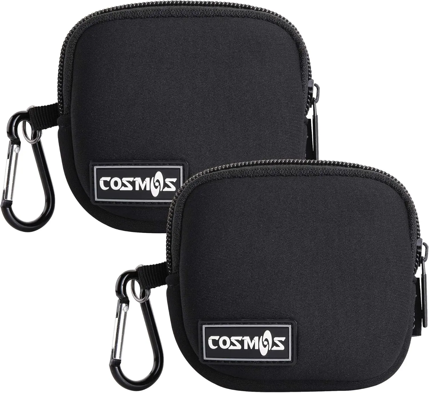 

Pack of 2 Mini Pouch Case Bag for Travel Storage, Compatible with MagSafe Adapter, Laptop Cables, USB Drives