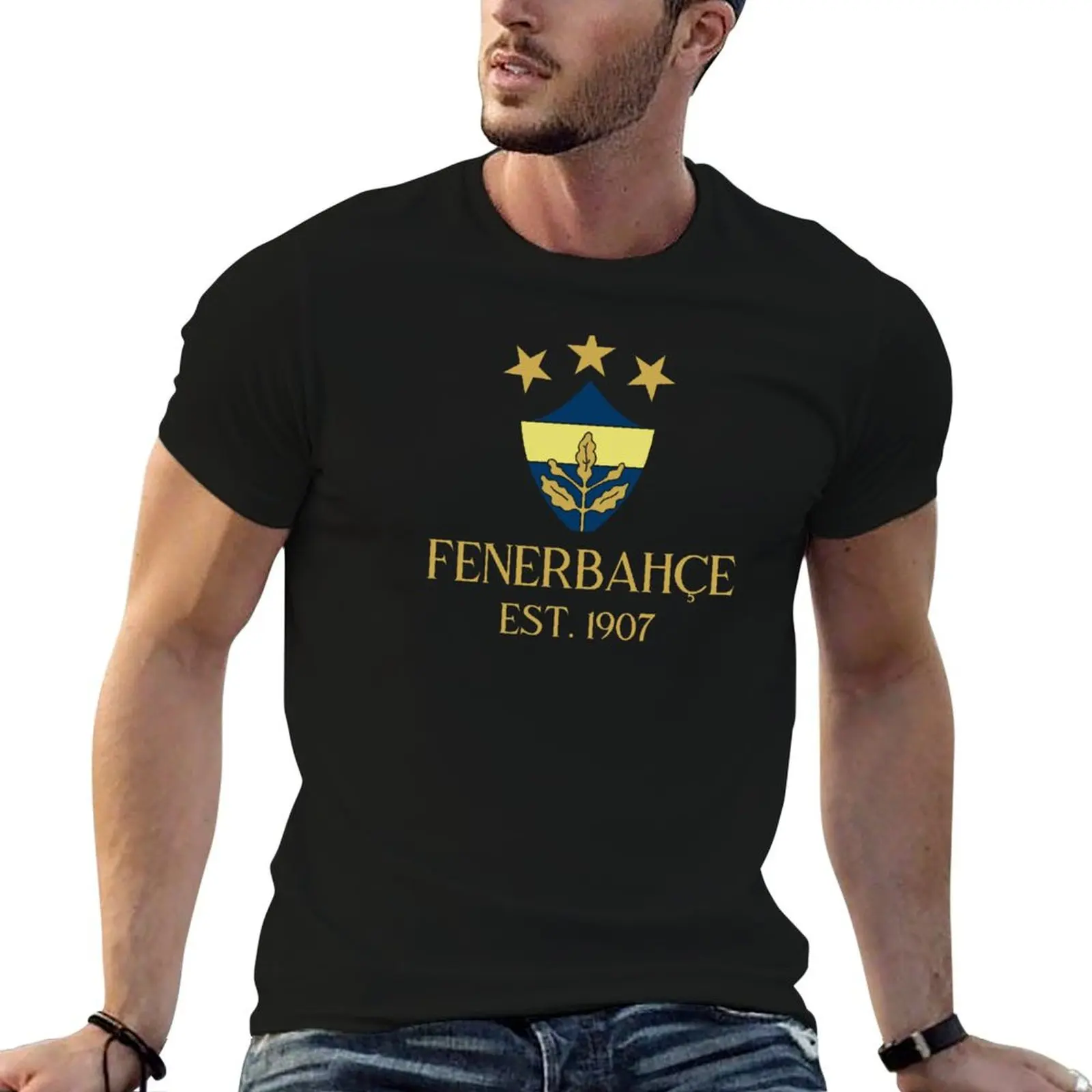 Fenerbah?e SK T-Shirt baggy shirts oversized cheap stuff mens plain t shirts