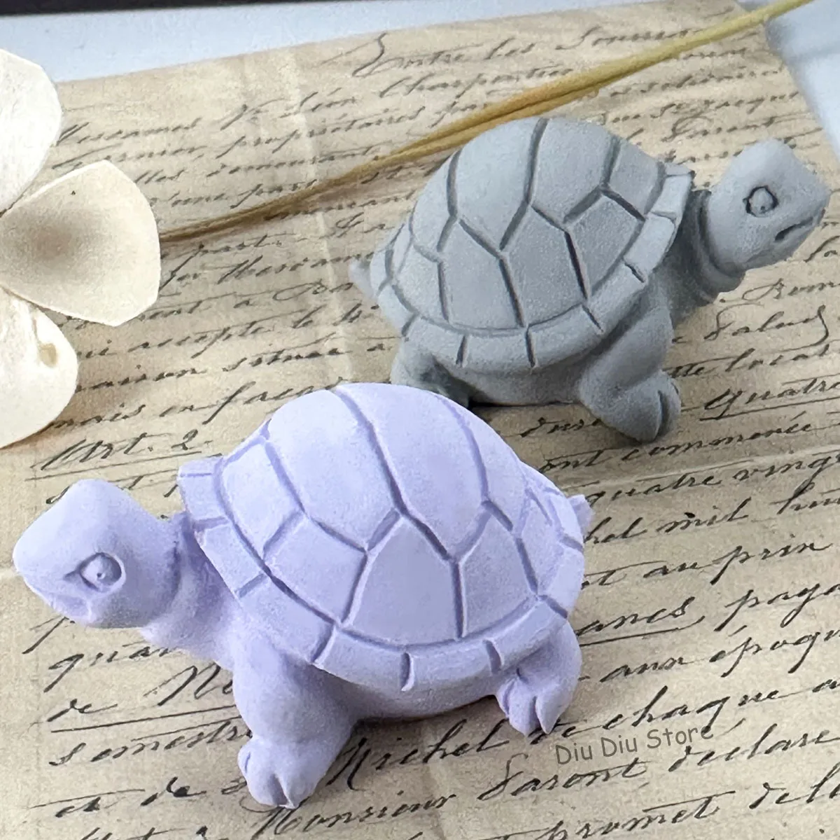 3D Creativity Ornament Silicone Candle Mold DIY Animal Turtle Craft Gift Making Soap Plaster Resin Baking Molds Home Decor