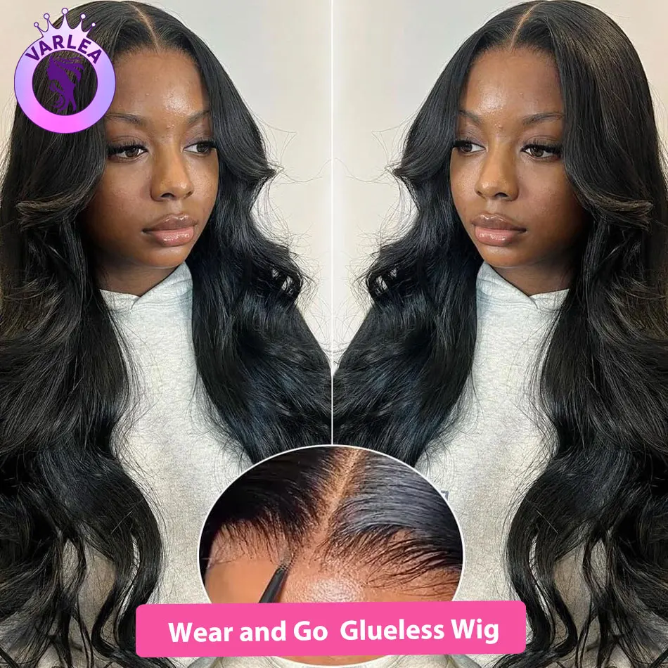 

Glueless Wigs Human Hair Ready to Go Body Wave Human Hair Wigs Wear and Go Wig Pre Plucked Pre Cut 4X4 5x5 HD Lace Closure Wig