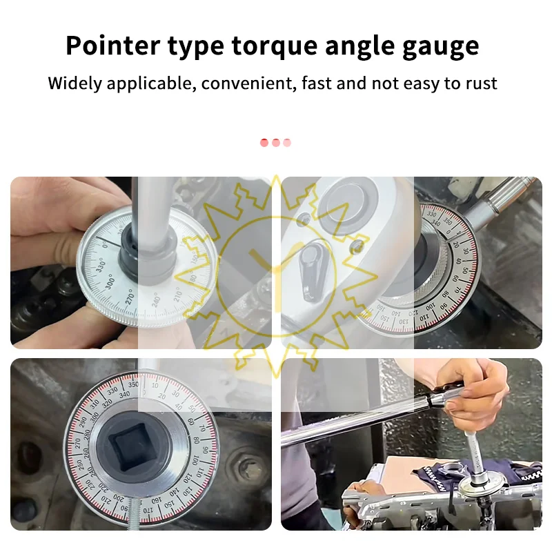 

"1PC Car Service Torquemeter, Degree-Calibrated Torque Wrench, Handy Garage Tools, Reliable Auto Repair Equipment"