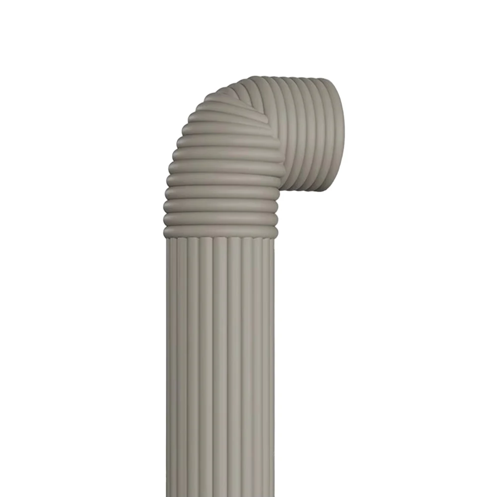 For Outdoor Water Pipes Outdoor Water Pipe Insulation Grey Temperature Protection Material Versatile Insulation Solution