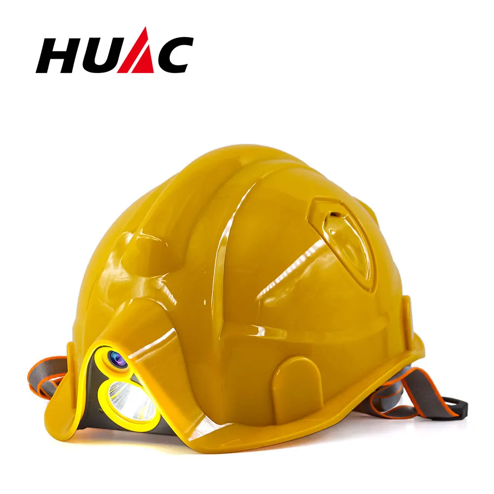 Flashlight Mining Configuration Camera Integrated Camera Lighting Safety Helmet Light Helmet Mining Head Light with Battery