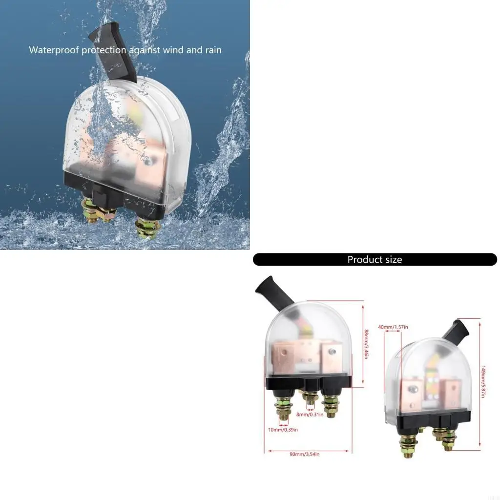 

Safe & Stable Power Switch Disconnect Switch for Marine & Recreational Vehicles H9EE