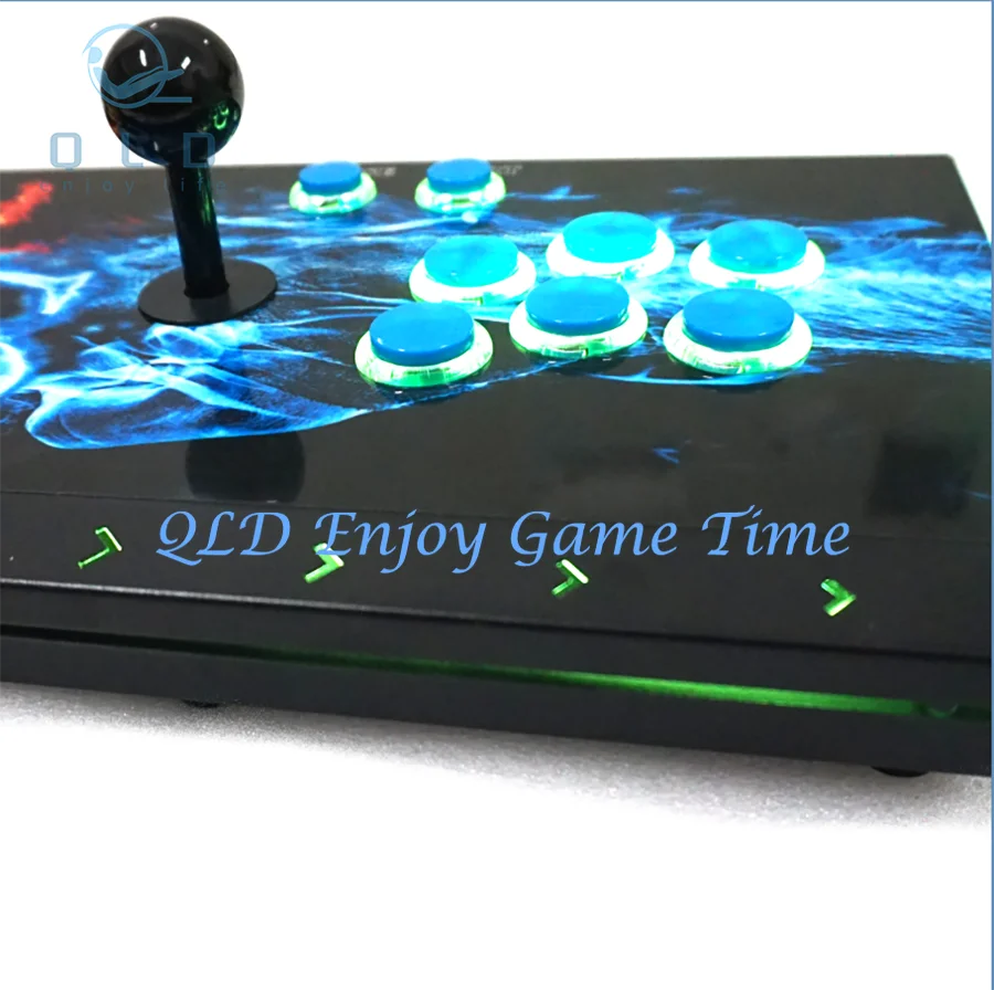 3D Pandora Saga WIFI Arcade Joystick, Retro Game LED Console, 2800/9800/10888/26800 in 1 All Metal Cabinet 4 Players Zero Delay