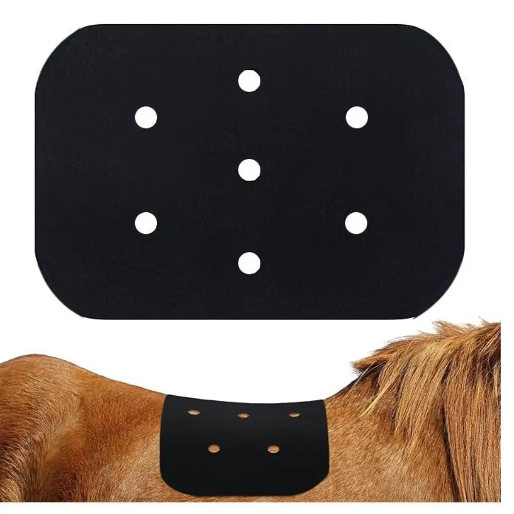 Shock Absorption Felt Saddle Pad Cushioned Comfort Wicking Saddle Seat Cushion Comfortable Breathable Equine Saddle Pad