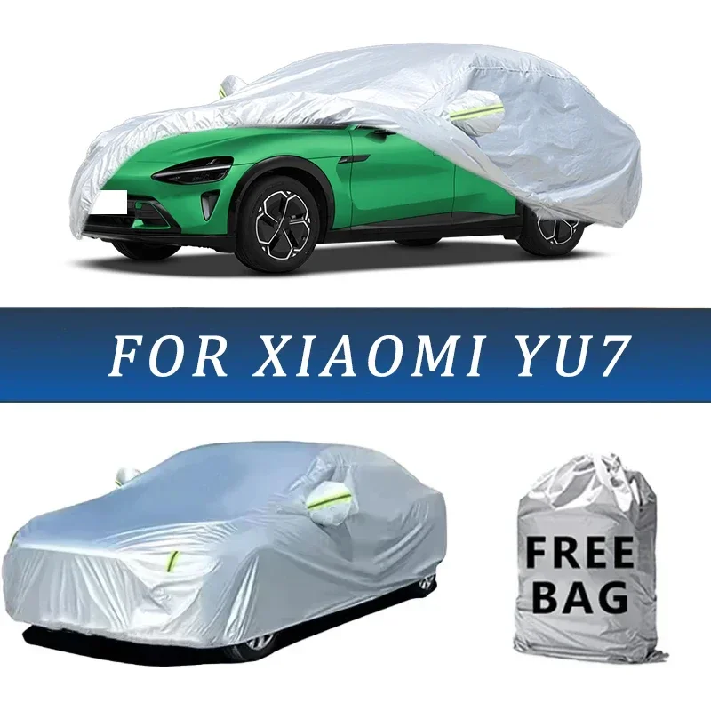 

For Xiaomi YU7 Car Cover Outdoor Protection Covers Snow Sunshade Waterproof Dustproof Exterior UV Car Accessories