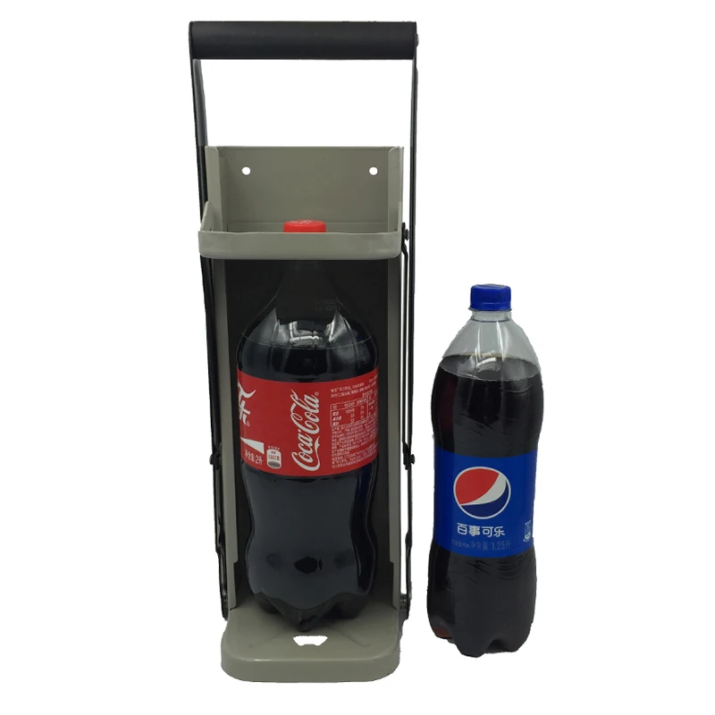 2.5L Big Bottle Crusher for 2.5L 1.5L and 500ml Bottle Crush Also Suitable for 16oz&12oz&8oz Cans or Tins Use Large Can Crusher