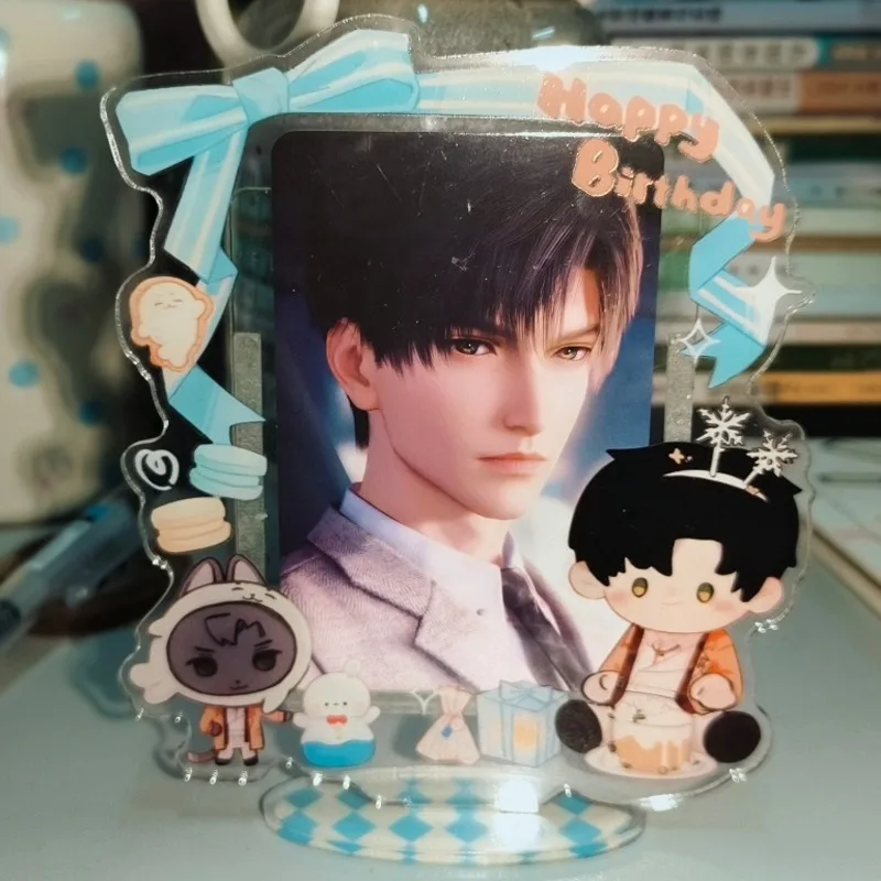 1Pc Love and Deepspace 3 Inch Photocard Holder Zayne Zaynie LiShen Idol Photo Card Display Holder Small Card Protective Case