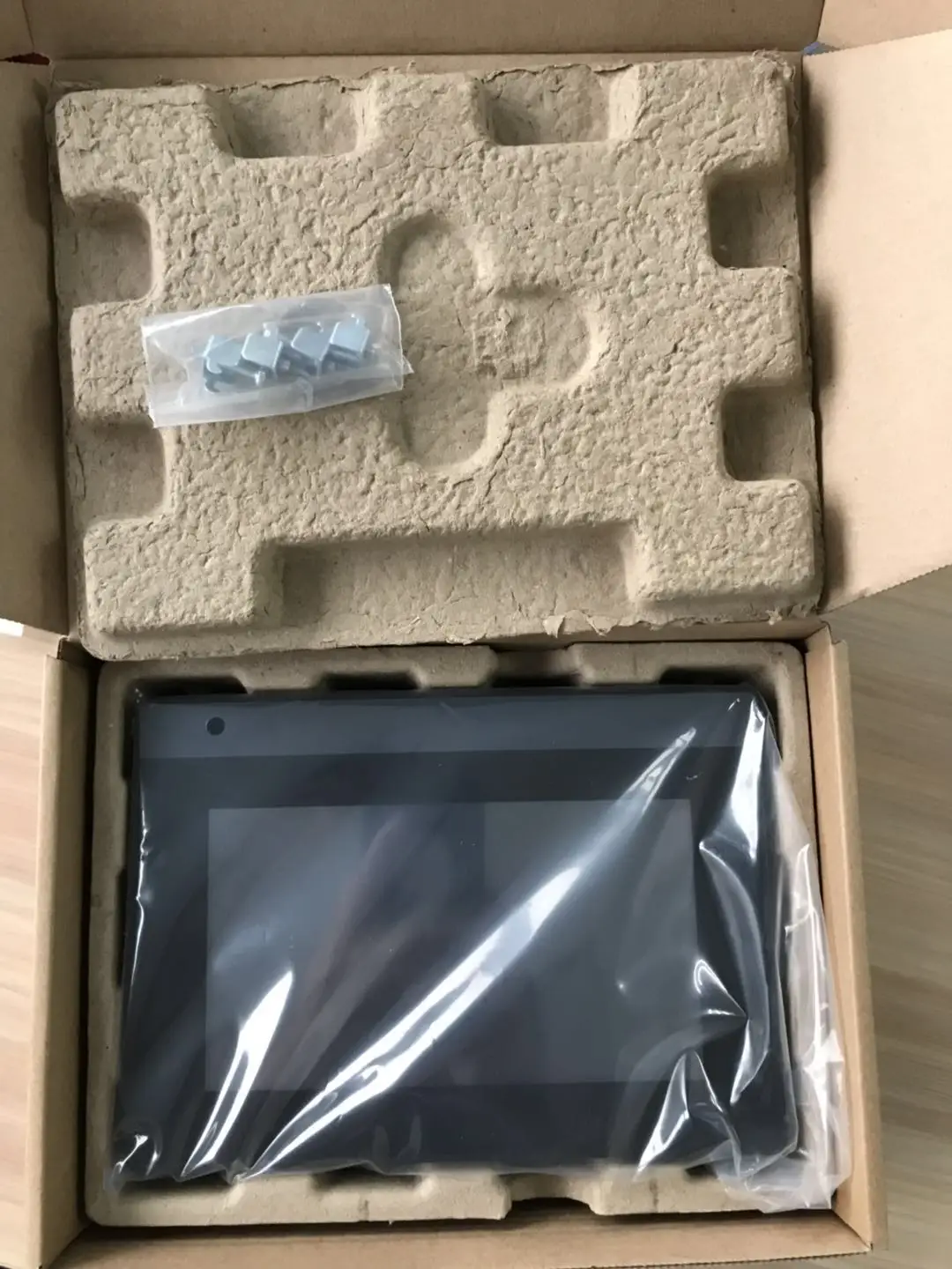 Mochuan 7 ''Ethernet HMI ต่ําราคา USB Modbus RS485 RS232 4 สายอุตสาหกรรม PCs พร้อมหน้าจอสัมผัสแบบ Resistive PLC ควบคุม