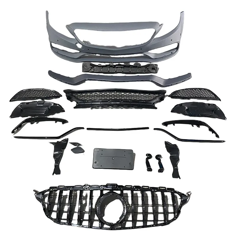 

For Mercedes-Benz C63 Car Parts Body Kit W205 Modified 2016 C63 Style Bumper