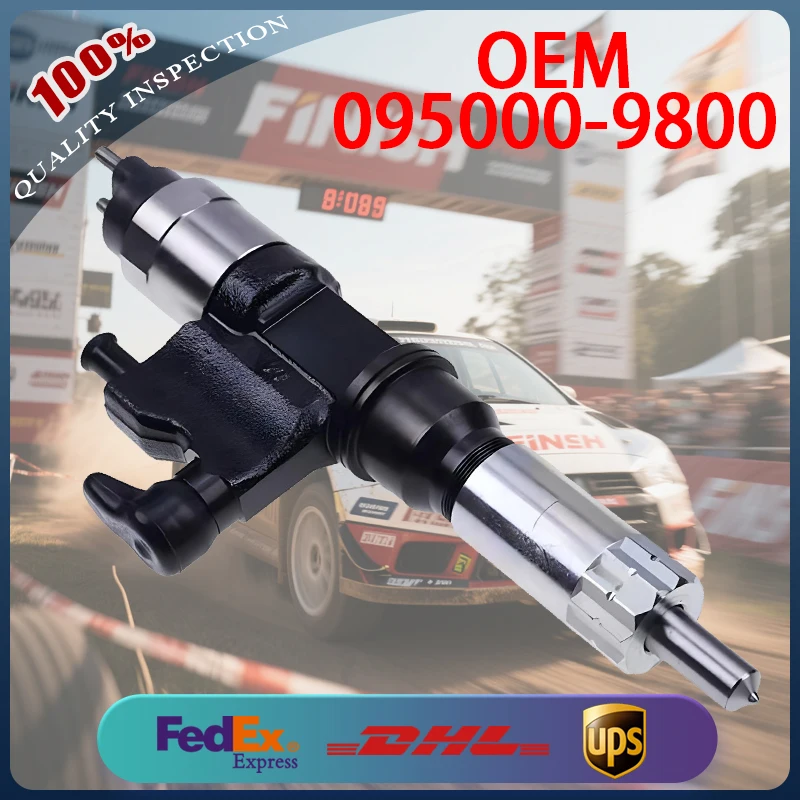 

095000-9800 Common Rail Diesel Fuel Injector High Pressure Nozzle Assembly Diesel Engine Spare Parts