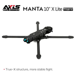 Axisflying MANTA 10 inch Frame FPV Freestyle Ture X Frame Kit for AX3115/ AY3115 Motor DJI O3 VTX FPV Drone T700 DIY Part