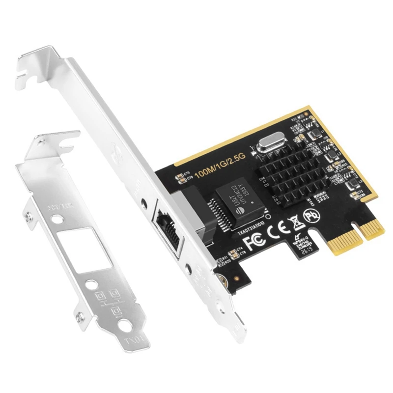 Gaming Gaming Port 2.5G Gigabit LAN Card Desktop Built-In PCIE Gigabit LAN Port RTL8125PXE Multi-Function LAN Card