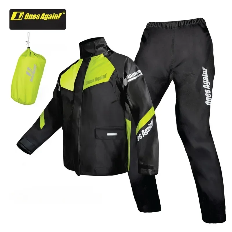 

Biker Raincoat Suit Rainstorm Prevention Jacket Pants Camping Hiking Fishing Raincoat Moto Raincoat Takeout Rider Gear