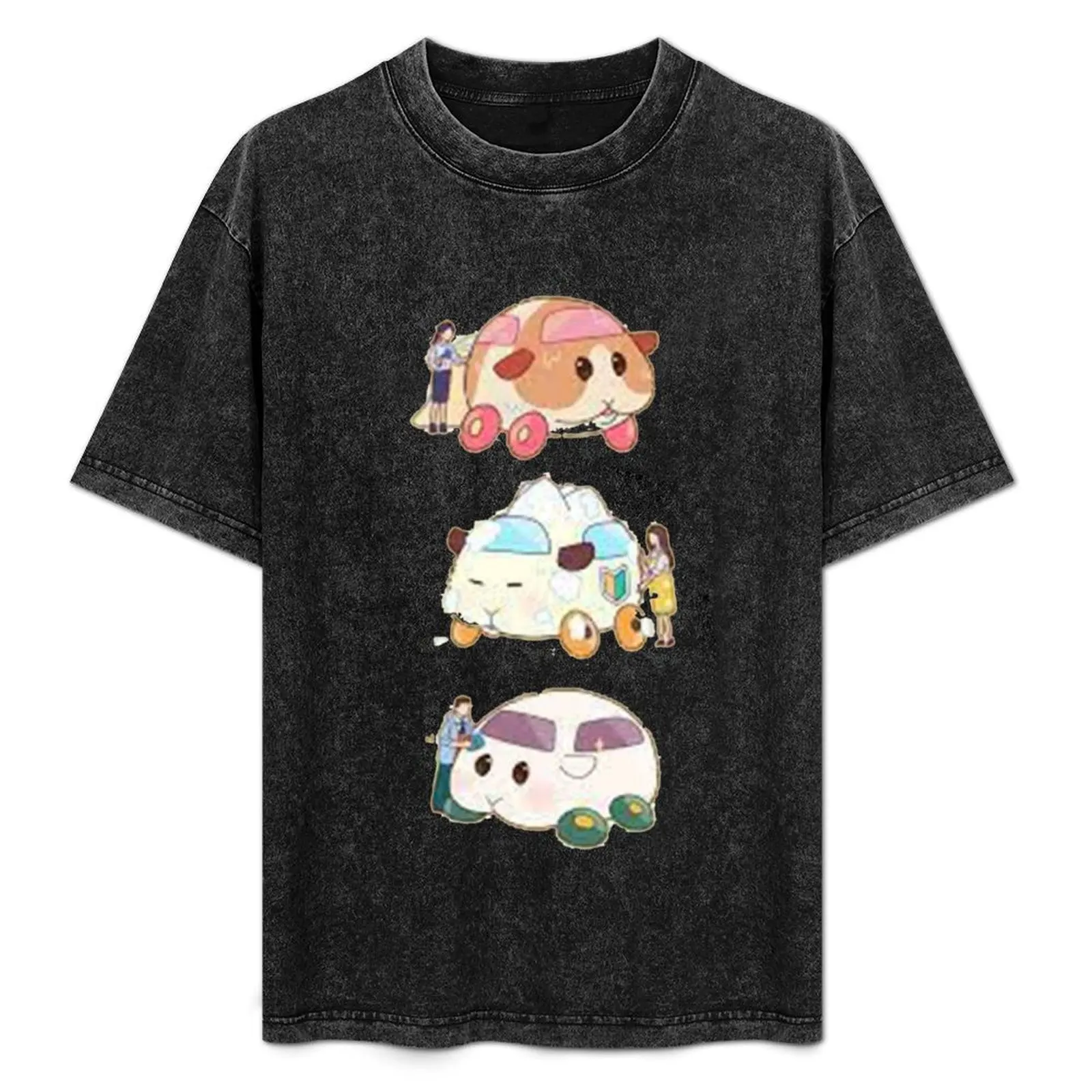 

Pui Molcar Stack T-Shirt Soft Durable Cotton T-Shirt