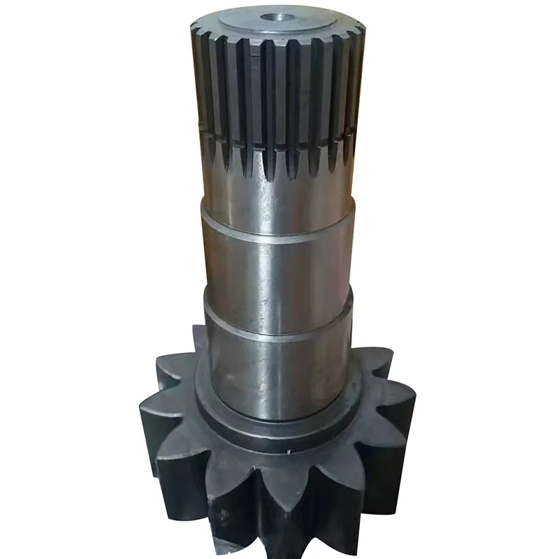 

Excavator Hydraulic Swing Motor Parts Swing Reduction Box Pinion E313 Rotating Shaft for Slewing Bearing