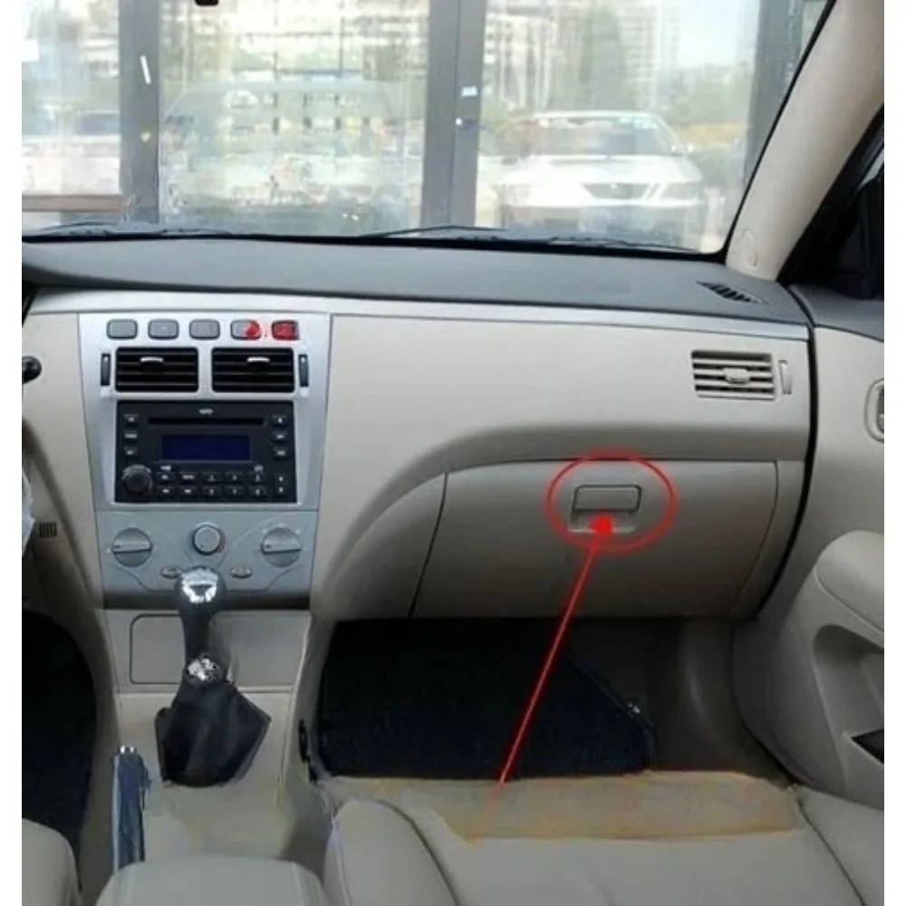 Glove Box Handle Lock Glove Box Lock Right Box Handle for Chery A5 Cowin 3