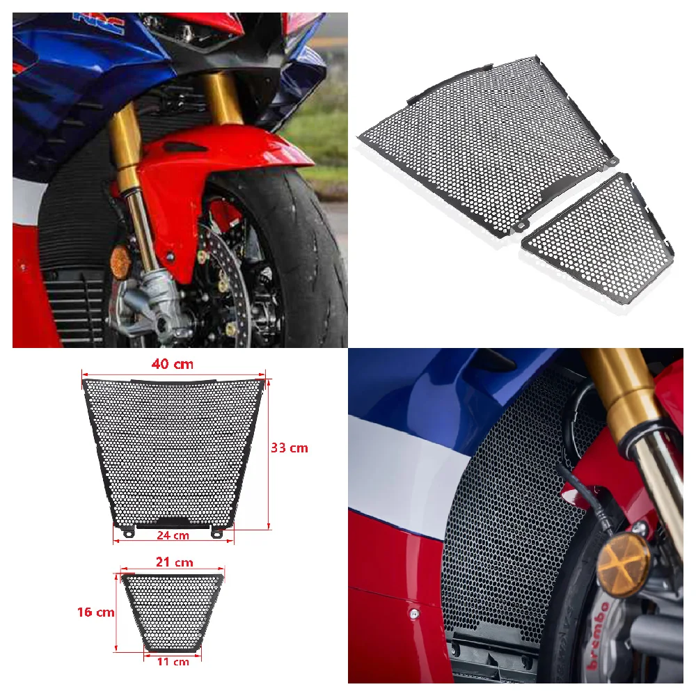 

Fits for Honda CBR 1000RR-R ABS CBR1000RR-R Fireblade SP 2021 2022 2023 Motorcycle Radiator Guard And Oil Cooler Protector Cover