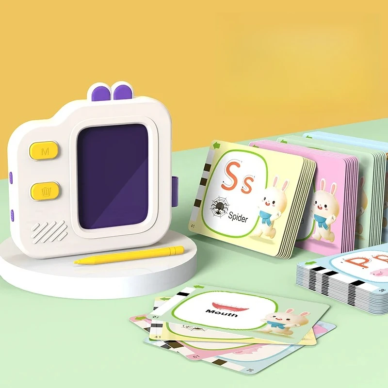 Kinder Puzzle Lernmaschine Englisch Aufklärung Kinder Liedererkennung Charaktererkennung Karten Einführmaschine